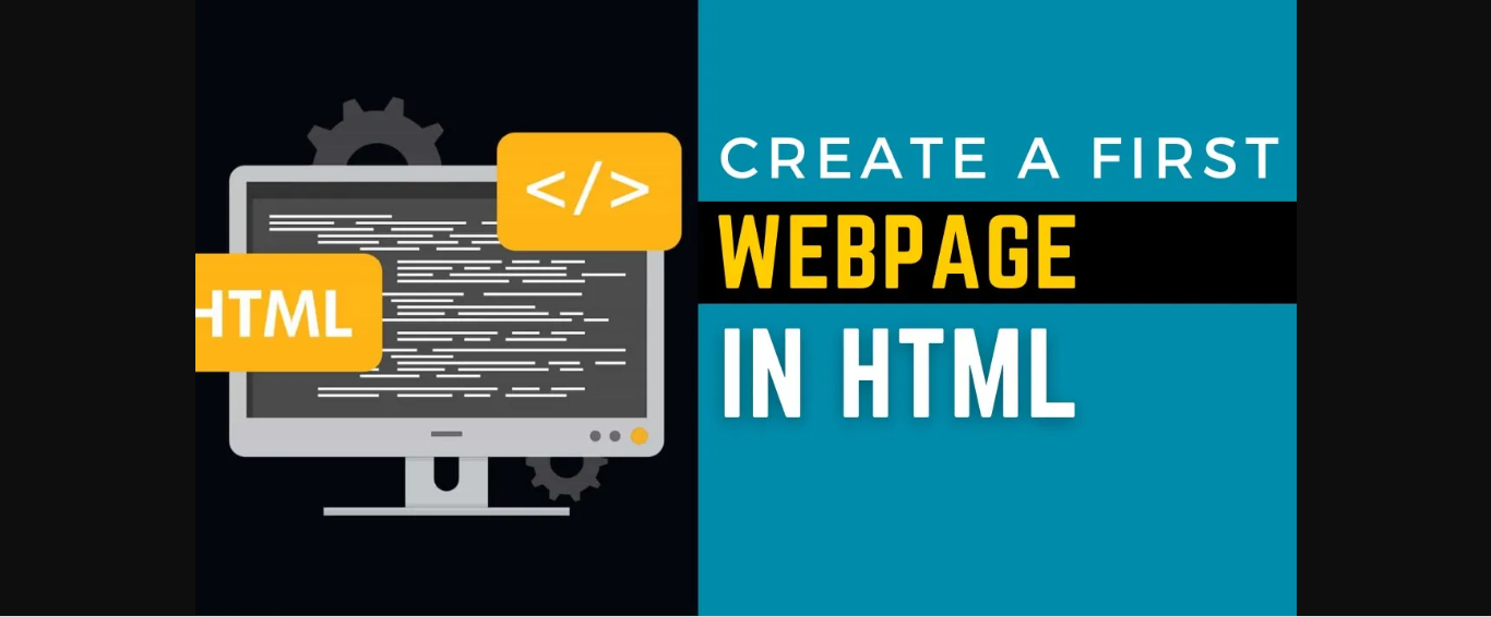 Create first Webpage in HTML