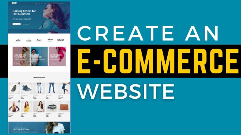 Read more about the article Build an E-Commerce Website