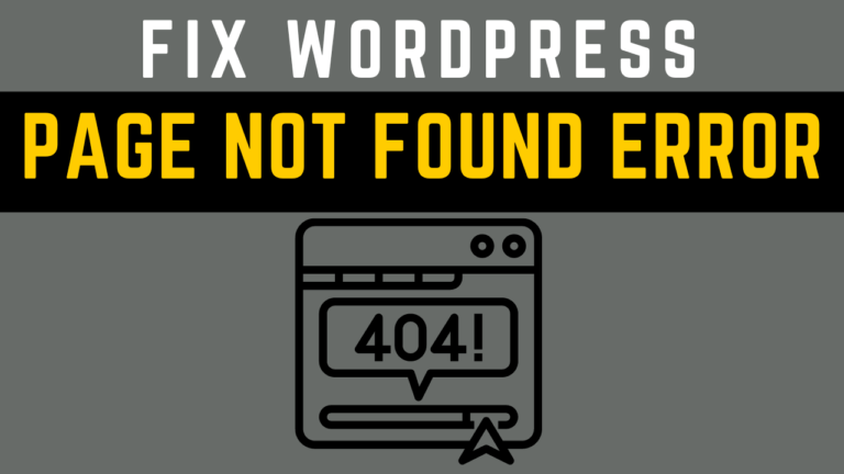Read more about the article WordPress page not found but it exists