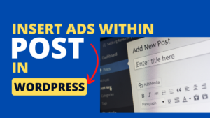 display ads in post paragraph