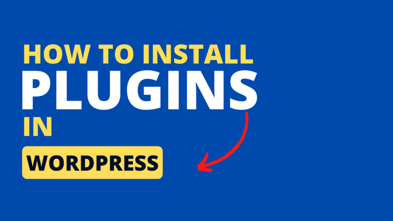 Read more about the article How to install plugins in WordPress site