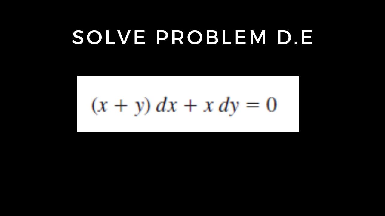 You are currently viewing Solve Homogeneous problem 2