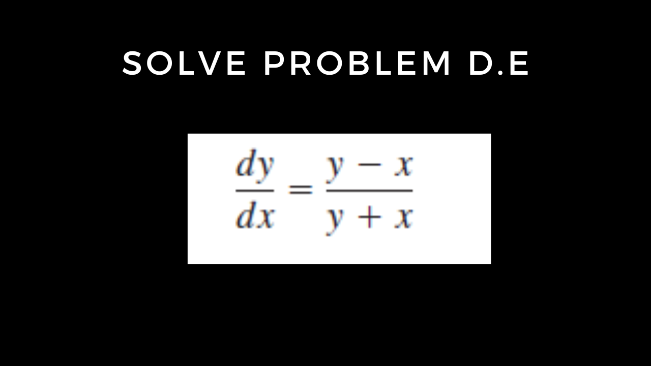 You are currently viewing Solve Homogeneous problem 7