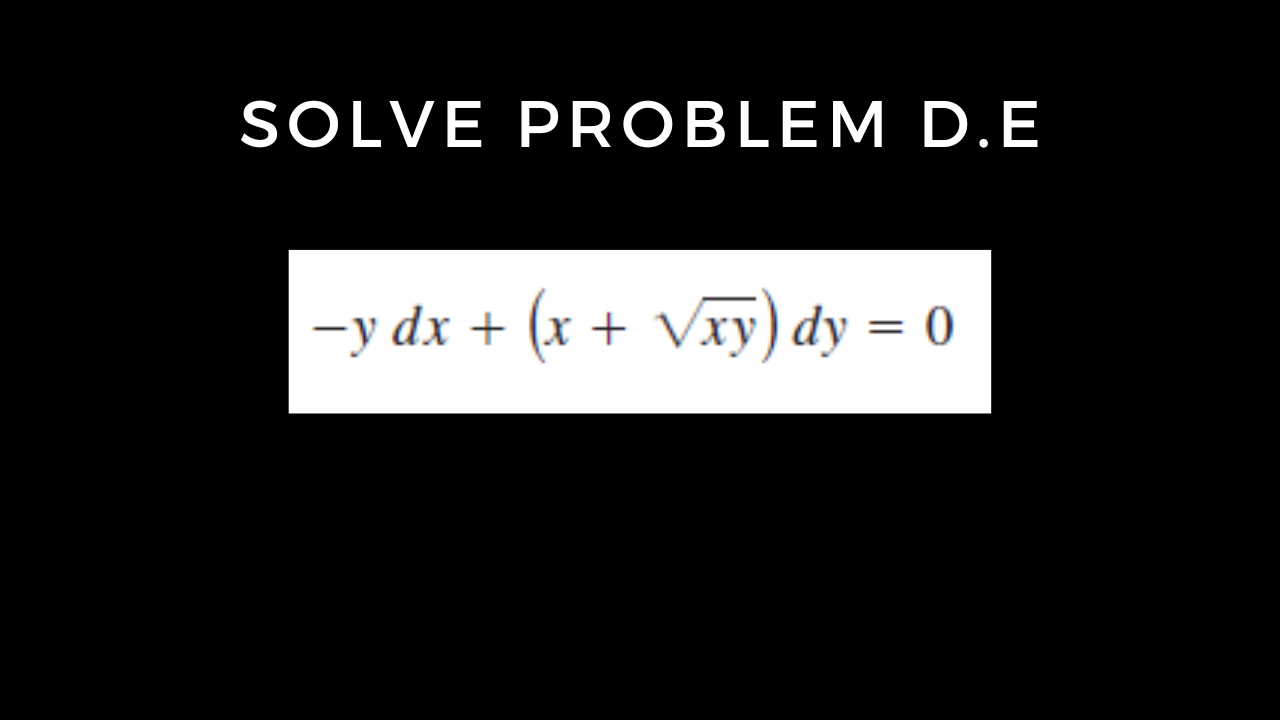 You are currently viewing Solve Homogeneous problem 9